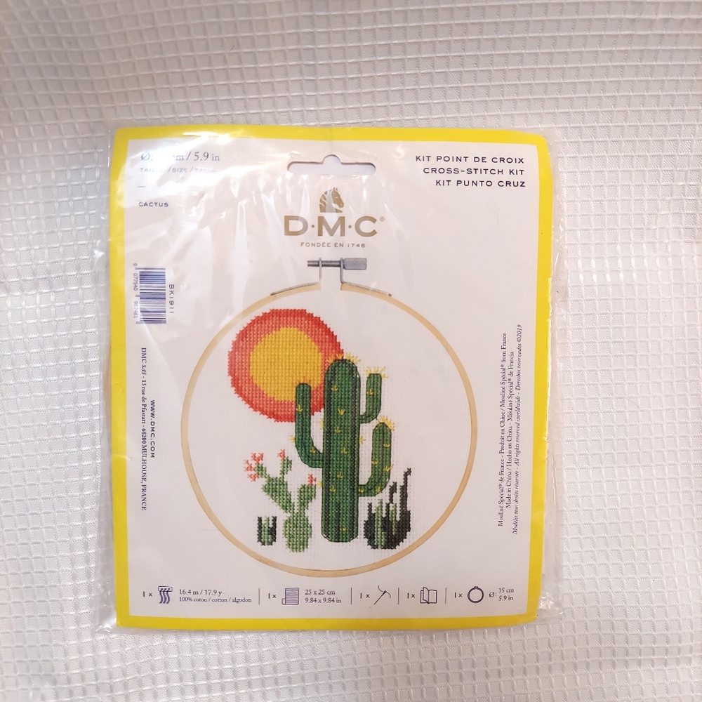Cactus Cross-Stitch Kit Southwest Hobby